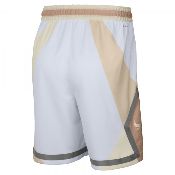 Шорты Chicago Bulls Nike 2024/25 City Edition Swingman - White