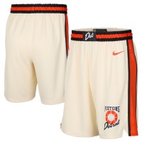 Шорты Detroit Pistons Nike 2024/25 City Edition Swingman - Tan