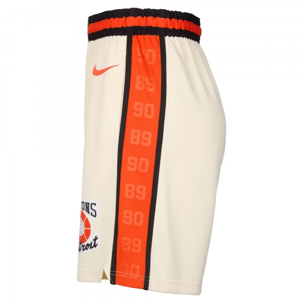Шорты Detroit Pistons Nike 2024/25 City Edition Swingman - Tan