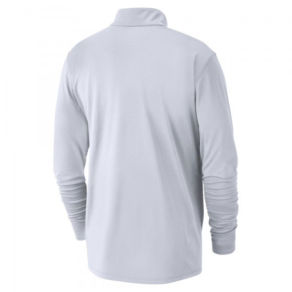 Кофта на короткой молнии Indiana Pacers Nike 2024/25 City Edition Authentic Coaches Performance - White
