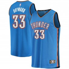 Игровая джерси Youth Oklahoma City Thunder Gordon Hayward Fanatics Blue Fast Break Player - Icon Edition