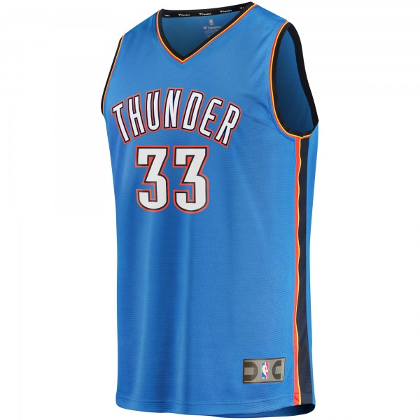 Игровая джерси Youth Oklahoma City Thunder Gordon Hayward Fanatics Blue Fast Break Player - Icon Edition