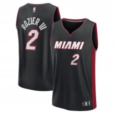 Игровая джерси Youth Miami Heat Terry Rozier Black Fast Break Player - Icon Edition