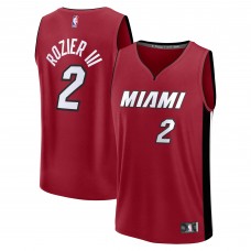 Игровая джерси Youth Miami Heat Terry Rozier Red Fast Break Player - Statement Edition