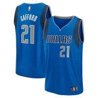 Игровая джерси Daniel Gafford Dallas Mavericks Fast Break Player - Icon Edition - Blue