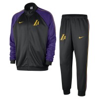 Los Angeles Lakers Nike Black 2024/25 City Edition Lightweight Full-Zip Jacket & Pants Set
