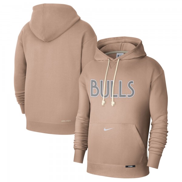 Толстовка Chicago Bulls Nike 2024/25 City Edition Courtside Standard Issue - Tan