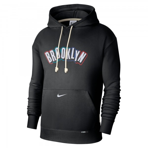 Толстовка Brooklyn Nets Nike 2024/25 City Edition Courtside Standard Issue - Black