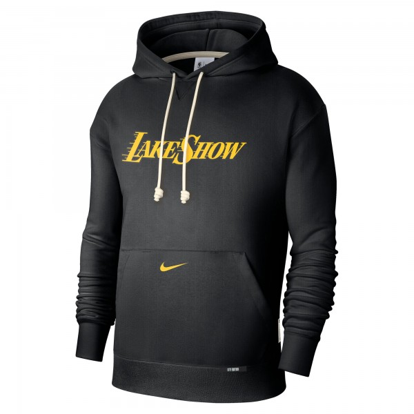 Толстовка Los Angeles Lakers Nike 2024/25 City Edition Courtside Standard Issue - Black