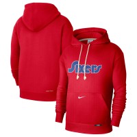 Толстовка Philadelphia 76ers Nike 2024/25 City Edition Courtside Standard Issue - Red