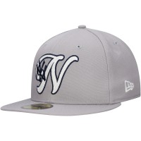 Бейсболка New York Yankees New Era Gray Duo Logo 2.0 59FIFTY