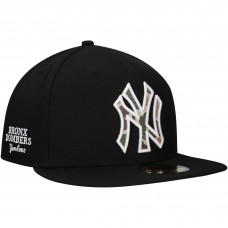 Бейсболка New York Yankees New Era Black Troop Chant Camo Undervisor 59FIFTY