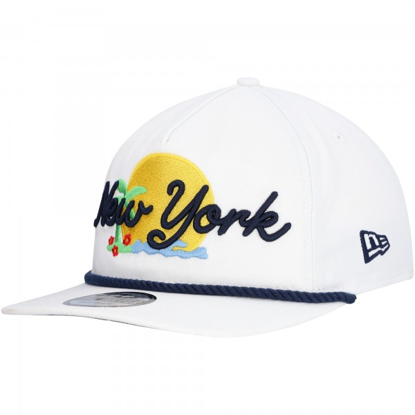 Бейсболка New York Yankees New Era White Paradise Golfer