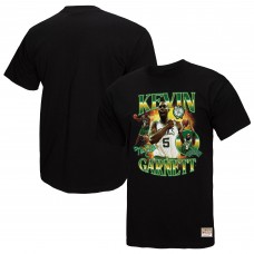 Футболка Kevin Garnett Boston Celtics Mitchell & Ness Collage - Black