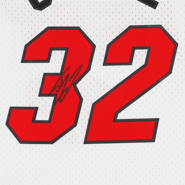 Игровая джерси Shaquille ONeal Miami Heat Autographed Fanatics Authentic White 2005-06 Mitchell & Ness Swingman