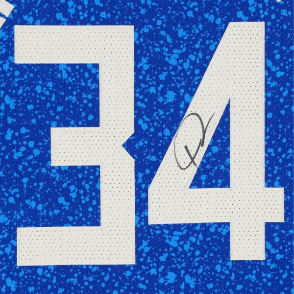 Giannis Antetokounmpo Milwaukee Bucks Autographed Fanatics Authentic Royal Nike 2023-24 City Edition Authentic Jersey