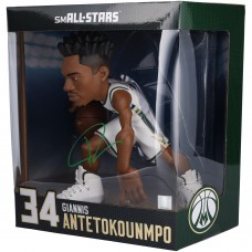 Giannis Antetokounmpo Milwaukee Bucks Autographed Fanatics Authentic smALL-STARS 12 Vinyl Figurine