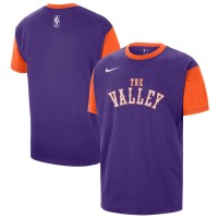 Футболка Phoenix Suns Nike 2024/25 City Edition Courtside Color Block - Purple