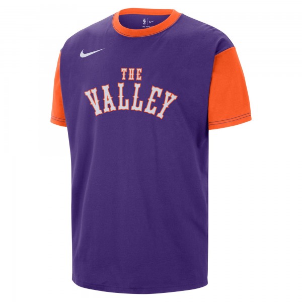 Футболка Phoenix Suns Nike 2024/25 City Edition Courtside Color Block - Purple