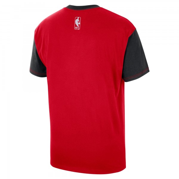 Футболка Miami Heat Nike 2024/25 City Edition Courtside Color Block - Red