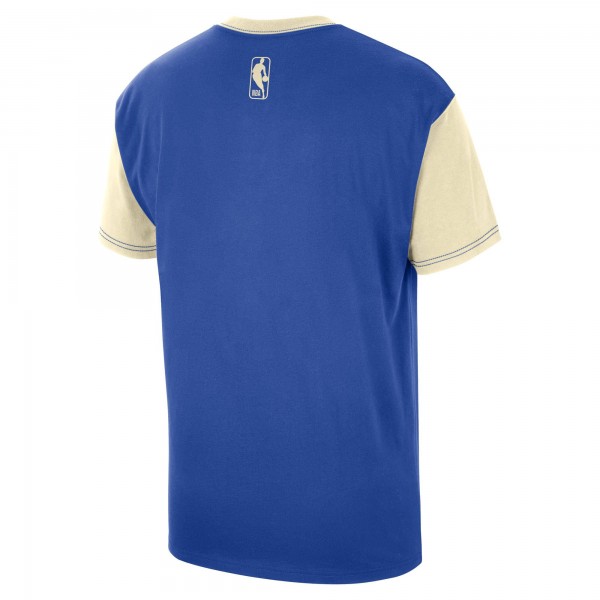 Футболка Milwaukee Bucks Nike 2024/25 City Edition Courtside Color Block - Royal