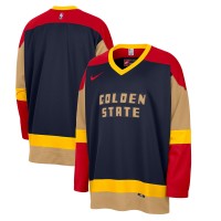 Игровая джерси Golden State Warriors Nike 2024/25 City Edition Courtside Heavyweight Hockey - Navy