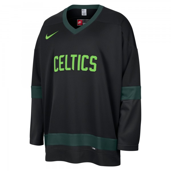 Игровая джерси Boston Celtics Nike 2024/25 City Edition Courtside Heavyweight Hockey - Black