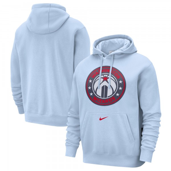 Толстовка Washington Wizards Nike 2024/25 City Edition Essential Club - Light Blue