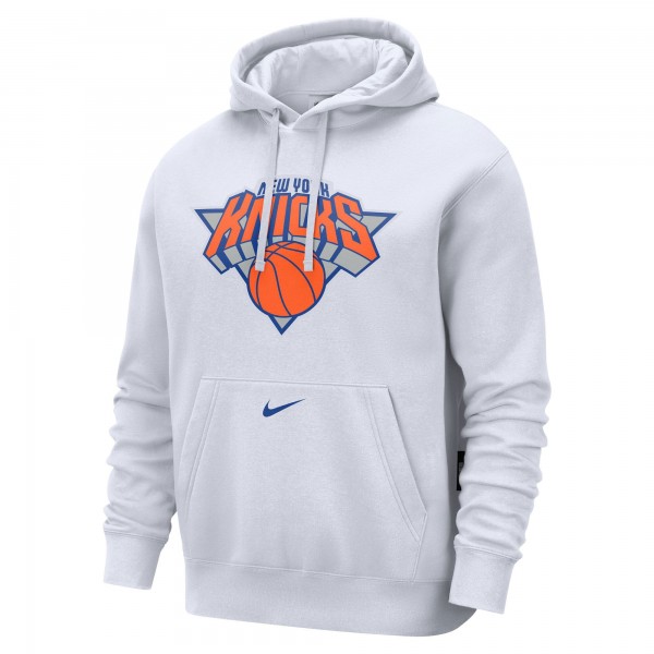 Толстовка New York Knicks Nike 2024/25 City Edition Essential Club - White