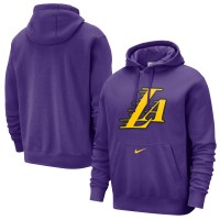Толстовка Los Angeles Lakers Nike 2024/25 City Edition Essential Club - Purple