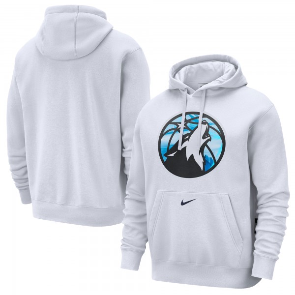 Толстовка Minnesota Timberwolves Nike 2024/25 City Edition Essential Club - White