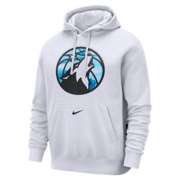 Толстовка Minnesota Timberwolves Nike 2024/25 City Edition Essential Club - White