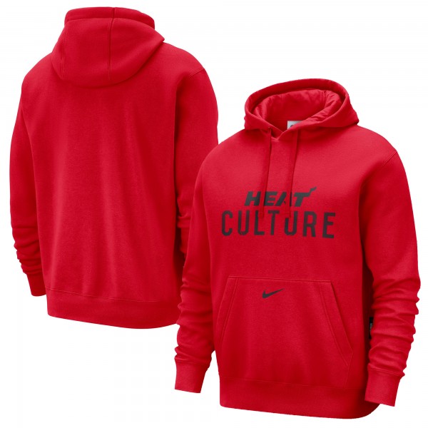 Толстовка Miami Heat Nike 2024/25 City Edition Essential Club - Red