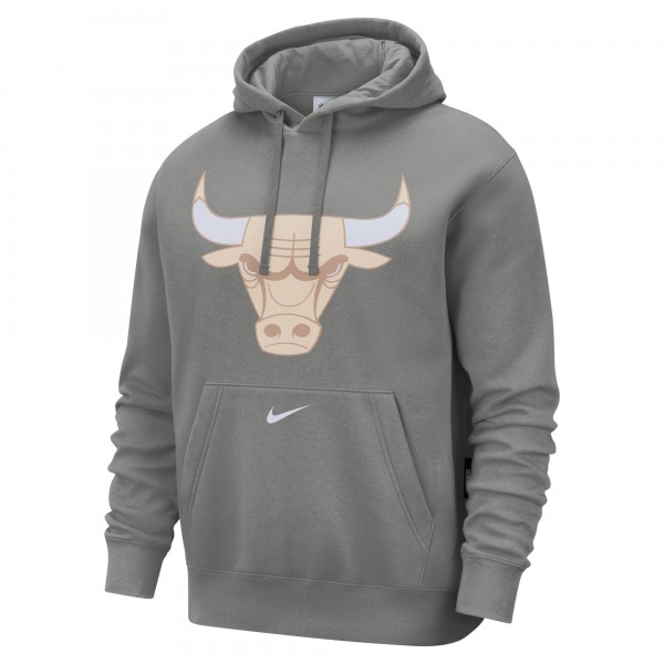 Толстовка Chicago Bulls Nike 2024/25 City Edition Essential Club - Steel