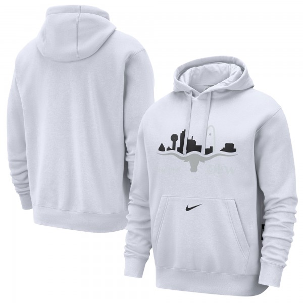 Толстовка Dallas Mavericks Nike 2024/25 City Edition Essential Club - White