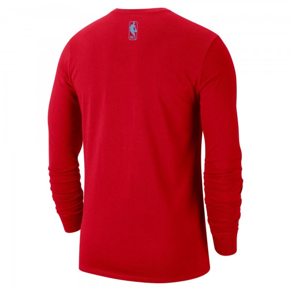 Футболка с длинным рукавом Memphis Grizzlies Nike 2024/25 City Edition Essential Logo - Red