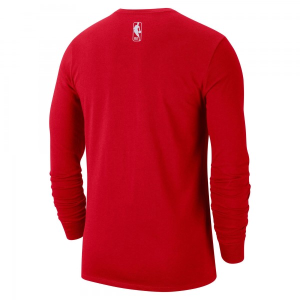 Футболка с длинным рукавом Miami Heat Nike 2024/25 City Edition Essential Logo - Red