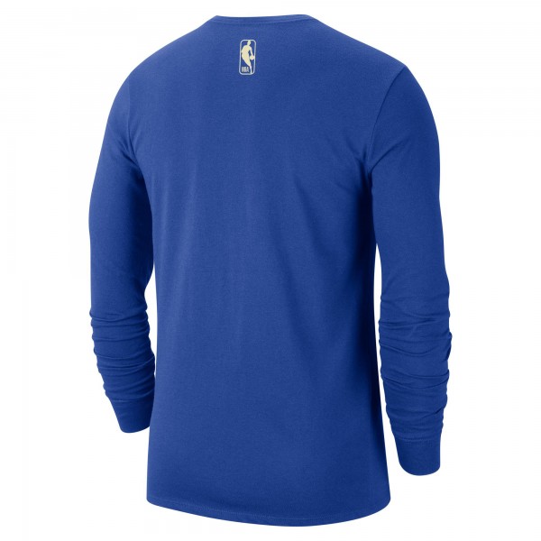 Футболка с длинным рукавом Milwaukee Bucks Nike 2024/25 City Edition Essential Logo - Royal