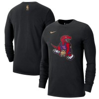 Футболка с длинным рукавом Toronto Raptors Nike 2024/25 City Edition Essential Logo - Black
