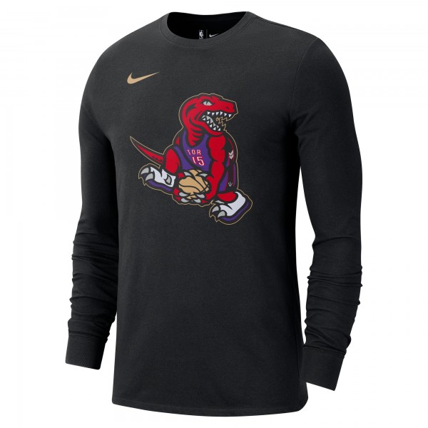 Футболка с длинным рукавом Toronto Raptors Nike 2024/25 City Edition Essential Logo - Black