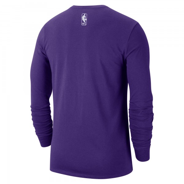 Футболка с длинным рукавом Utah Jazz Nike 2024/25 City Edition Essential Logo - Purple
