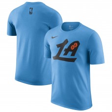 Футболка LA Clippers Nike 2024/25 City Edition Essential Logo - Blue