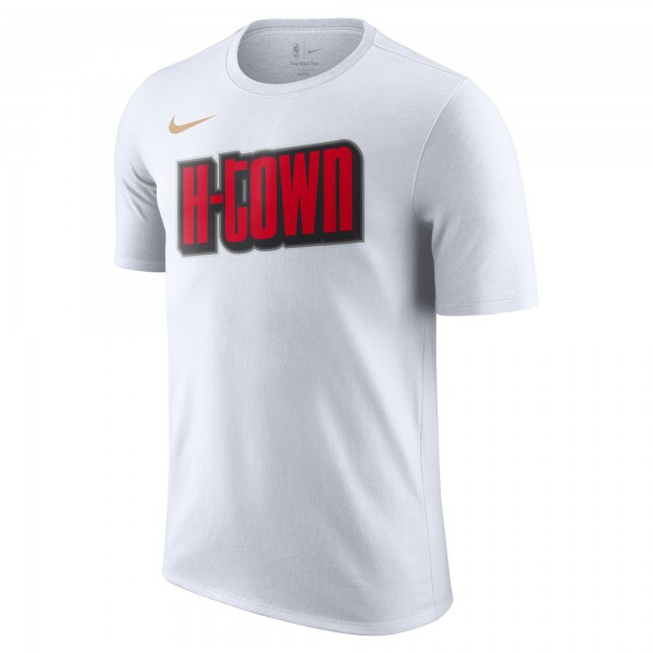 Футболка Houston Rockets Nike 2024/25 City Edition Essential Logo - White