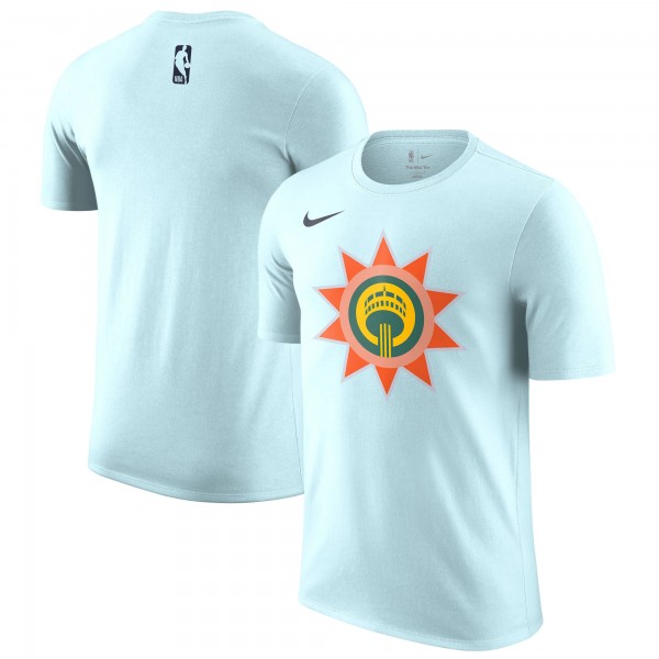 Футболка San Antonio Spurs Nike 2024/25 City Edition Essential Logo - Light Blue