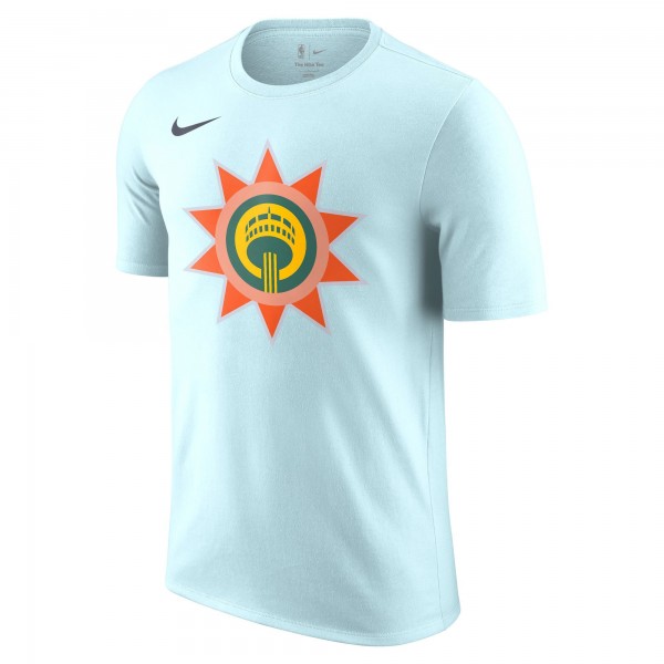 Футболка San Antonio Spurs Nike 2024/25 City Edition Essential Logo - Light Blue