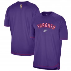 Toronto Raptors Nike Purple 2024/25 Classic Edition Pregame Shooting T-Shirt
