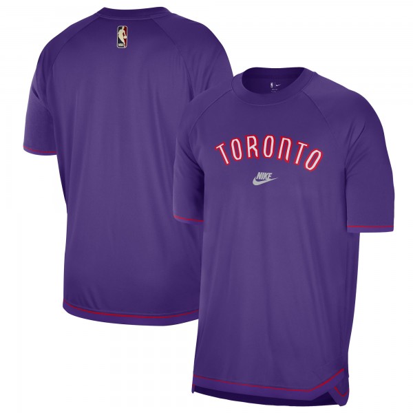 Toronto Raptors Nike Purple 2024/25 Classic Edition Pregame Shooting T-Shirt