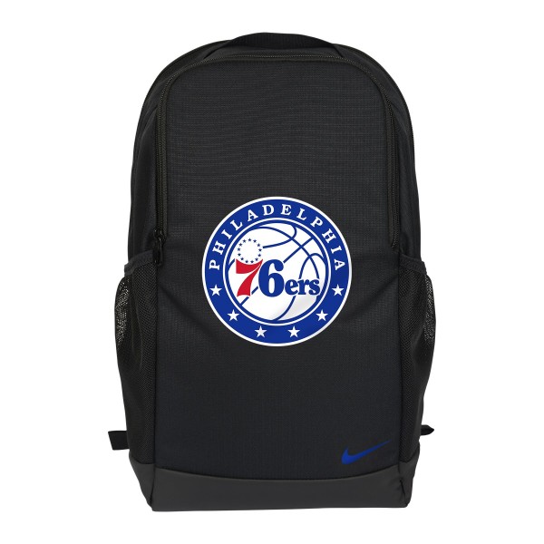 Philadelphia 76ers Nike Black Brasilia Backpack