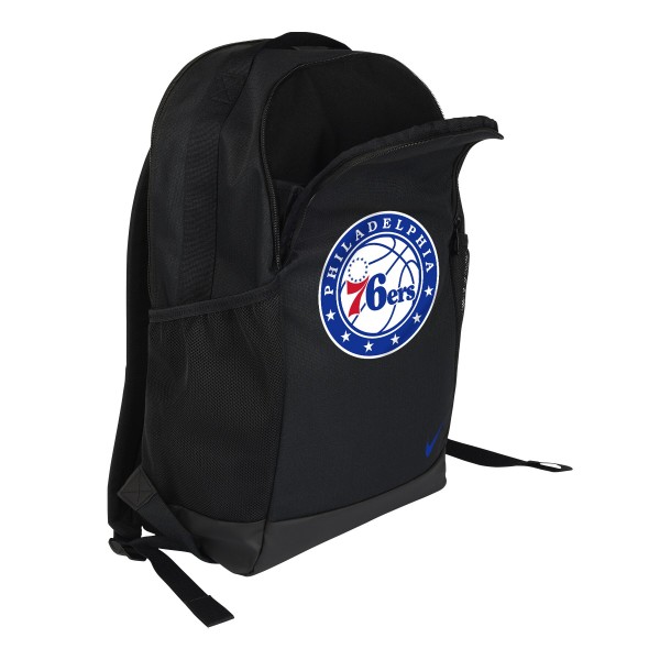 Philadelphia 76ers Nike Black Brasilia Backpack