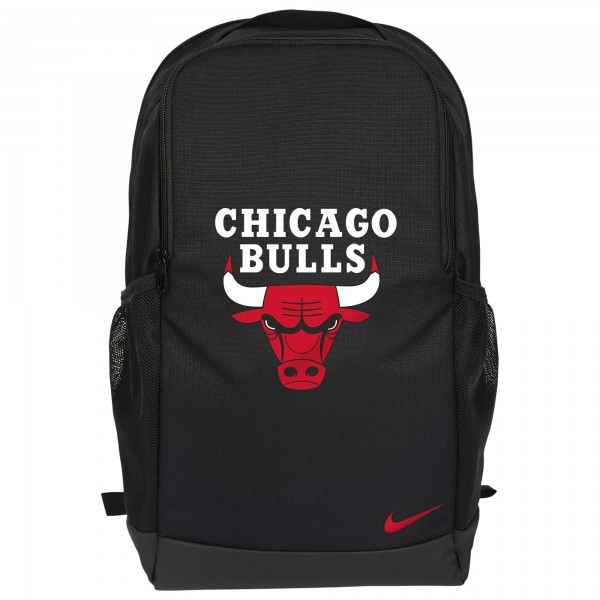 Chicago Bulls Nike Brasilia Backpack - Black